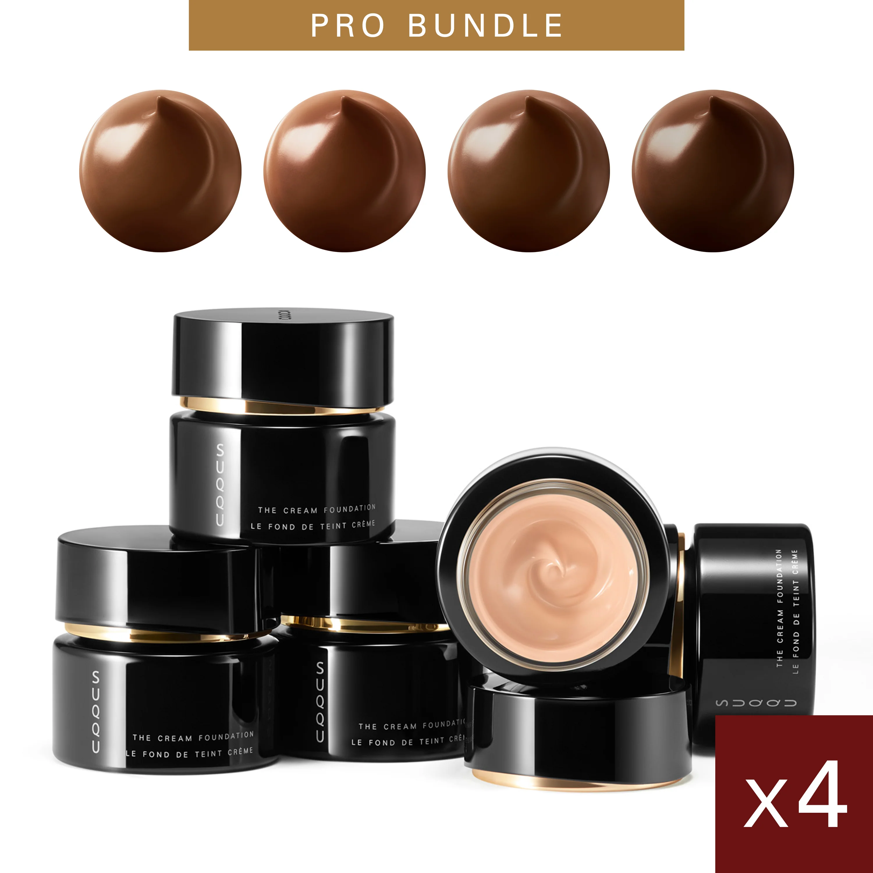 THE CREAM FOUNDATION - PRO BUNDLE - DEEP - Image 3
