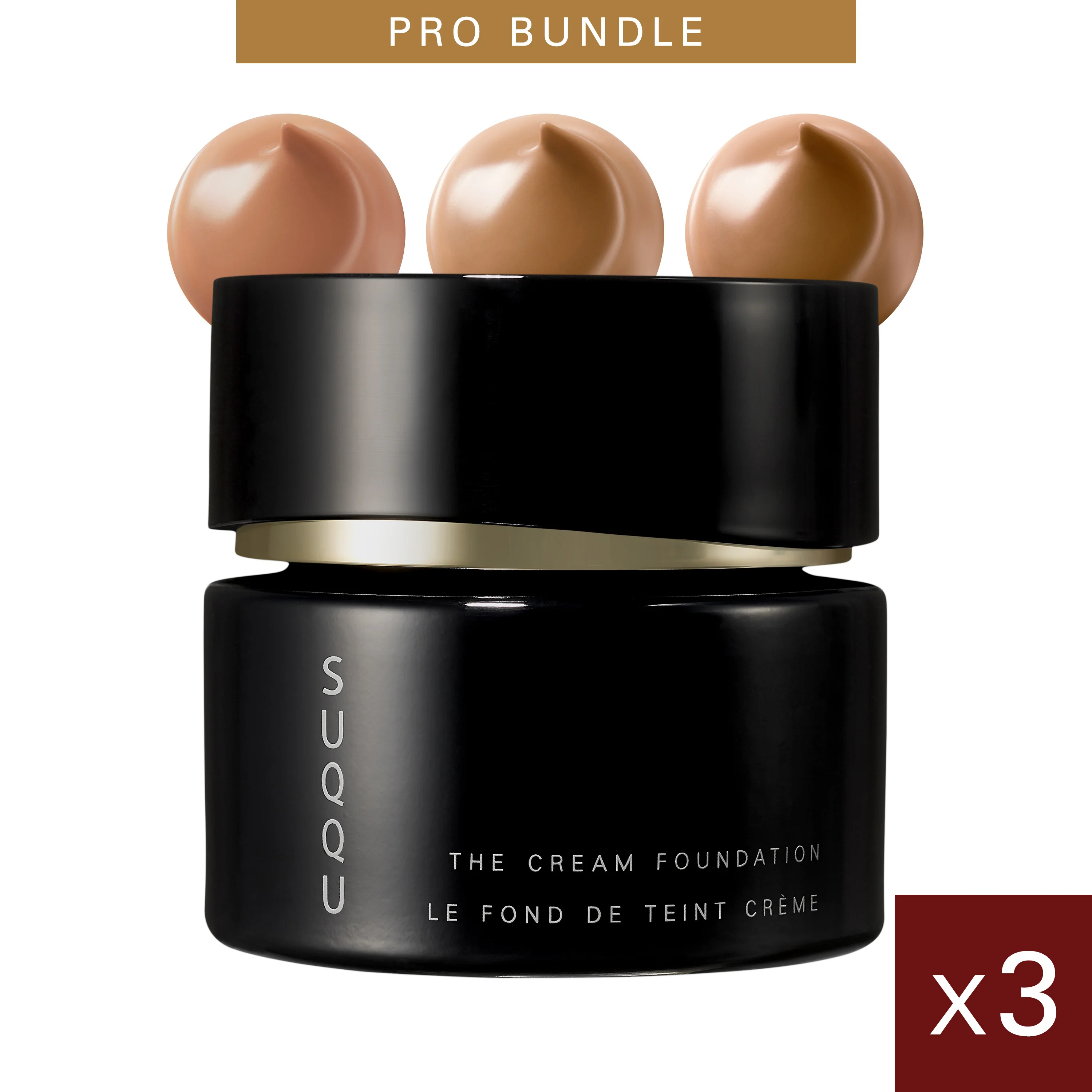 THE CREAM FOUNDATION - PRO BUNDLE - MEDIUM